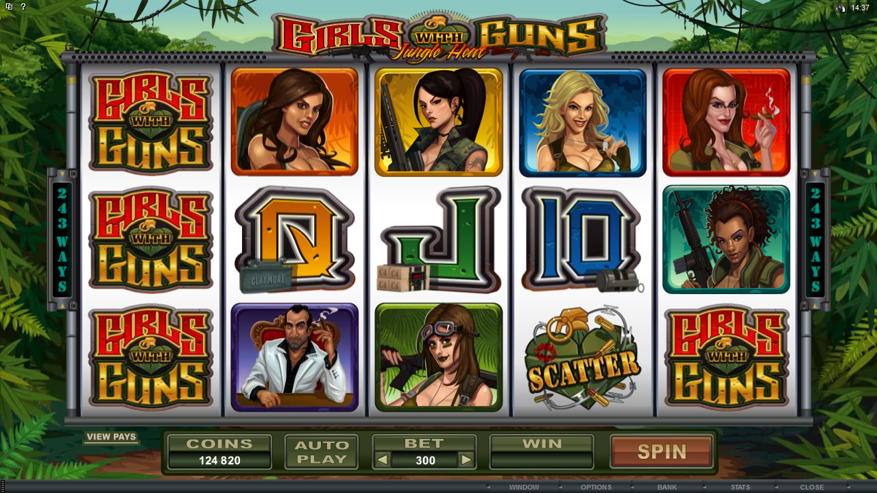 Girls With Guns – Jungle Heat